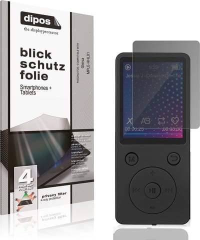 dipos – Matte Privacy Screenprotector geschikt voor Gleisa MPLE-HHL01 | Anti-Spy Beschermfolie