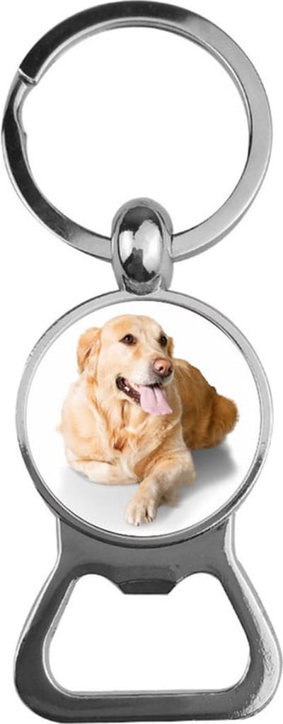 Bieropener Glas - Golden Retriever
