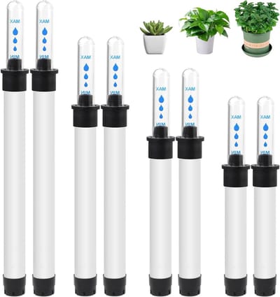 Set van 8 Waterindicatoren voor Planten - Grote Hydroponische Vochtigheidsmeters voor Binnenplanten, Ideaal voor Nauwkeurige Waterstanden en Gezonde Groei