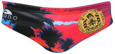 Turbo San Diego Proresist Zwemslip Rood M Man