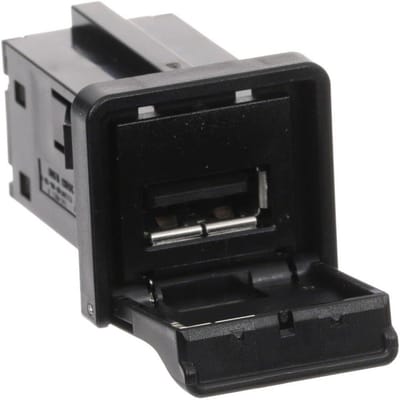 Audio Systeem Adapter - Aux Kabel - Muziek Afspelen - Eenvoudige Installatie - 1 Poort - Zwart