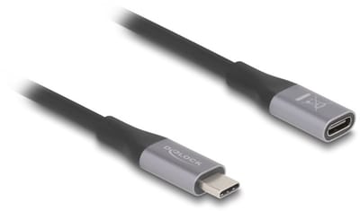 Delock USB-C verlengkabel | USB4 40 Gbps | PD 240W | 8K 60Hz | 1 meter