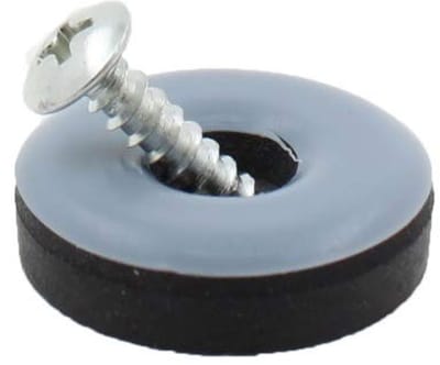 Dailygoods- Meubelglijders Teflon 38 mm - Meubelglijders met schroef - Antislip - Schokbestendig - Bescherming voor vloeren - Geruisloos verplaatsen