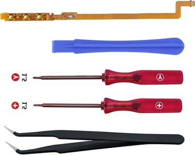 Flexibele Ribbon Kabel en Reparatieset voor Nintendo Switch 2 Console met Schroevendraaier en Gereedschap voor Eenvoudige Installatie