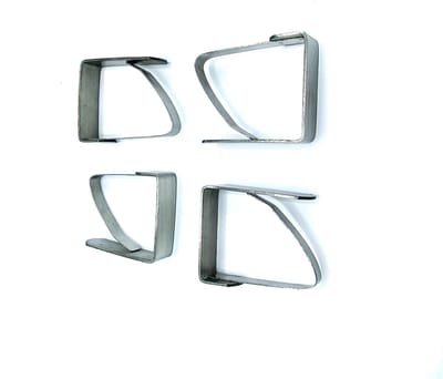 Gadgetpoint - Tafelklem - Tafelkleedhouder - Klemmen - 4 stuks - RVS