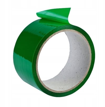 Groene Acryl Verpakkingstape 75mm x 45m - UV- en verouderingsbestendig