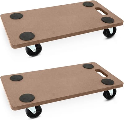 Trolley Op Wielen Voor Zware Meubels - 2 Stuks - Ideaal Voor Verhuizing