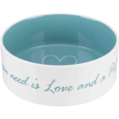 Trixie Pet's Home Ceramic Bowl Blue 1.4L 20cm
