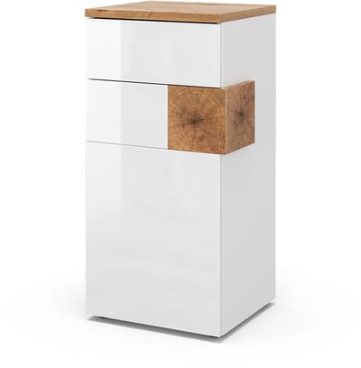 Vicco Eden Halfhoge kast – 40 x 84 cm Wit