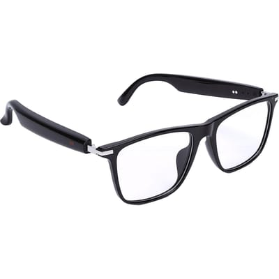 Lunettes Intelligentes Bluetooth Multifonctionnelles Audio IP68 Étanche pour Appel Vocal Étude Exercice Écouter de la Musique Transparentes