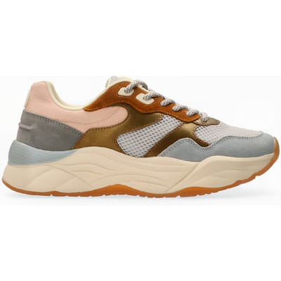 Scotch & Soda Celest Grey-cognac Talla: 36 | Zapatillas Deportivas Outlet | Mujer | Gris