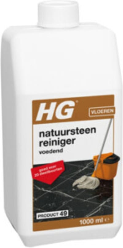 HG - Natuursteen Reiniger Voedend - 6 x 1 liter - Voordeelverpakking