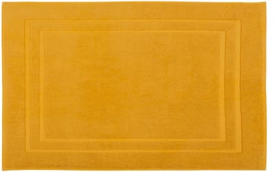 DoubleDry Hotel Badmat 50 x 80 cm – 100% Katoen 1000 g/m2 – Zacht & Absorberend - Okergeel
