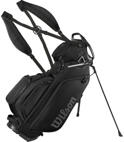 Wilson Talus 5 Standbag 2026 - Zwart Wit