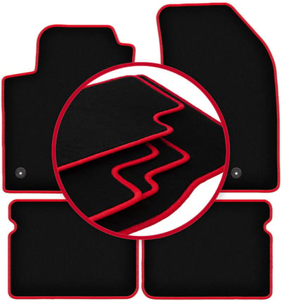 CARLUX-RED automatten voor: Fiat Bravo II hatchback (2007-2012)