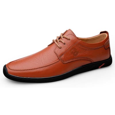 Herenschoenen Man Lente Herfst Nieuw Leer Kantoor Mode Schoenen Mannelijk Comfortabel Veterschoenen Oxfords Voor Mannen Casual Schoenen Handgemaakt Kostuumschoen 42