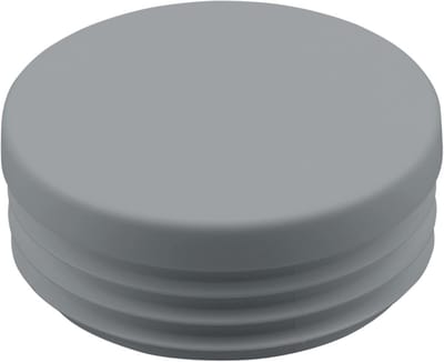 Ronde kunststof meubelglijders en beschermkappen - 10 stuks (buitendiameter 60 mm)