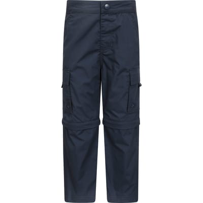Mountain Warehouse Kinder/Kinder afritsbare actieve broek (Marine)