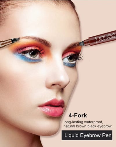 wenkbrauwpotlood/stift - Suake Donker bruin #2 - wenkbrauwpotlood waterproof - Vervanging voor microblading eyebrow pen - wenkbrauwpen - eyebrow pen - Geef je Eyebrow een Magic touch! - Vervanging voor wenkbrauwverf