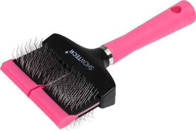 Show Tech+ - Flexgroom - Pro Slicker - Dubbel - Zachte borstel