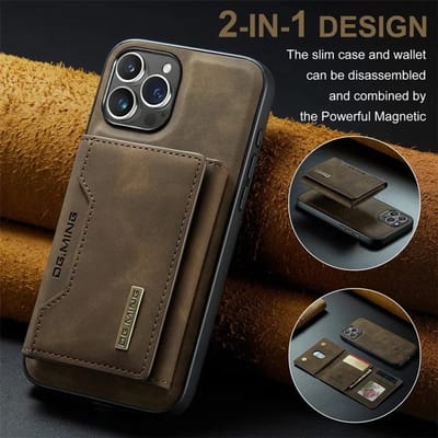 Luxe Magnetische Leren Portemonnee Hoes voor iPhone 16 Pro Max 11 12 13 14 15 Plus iPhone16 Magneet Standaard Geld Kaarthouder Cover for iPhone 15 Pro
