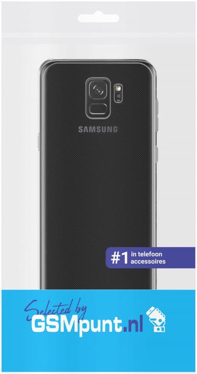 Transparant Dun TPU Hoesje Geschikt voor Samsung Galaxy S9 | Back Cover | Lichtgewicht | Ultra Dun Hoesje | Flexibel | Zacht TPU | Doorzichtig