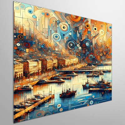 Kunstprint | Wanddecoratie | Dibond | 20 × 20 cm