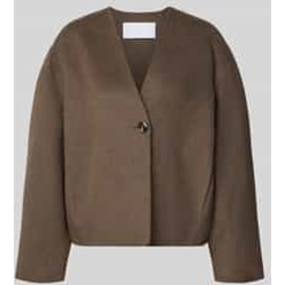 Regular fit blouson van wolmix