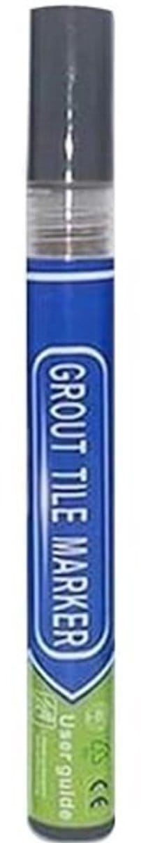 Voegenstift Grijs – Voegenmarker – Voegenpen – Voegverf Pen – Voegstift – Voegen Kleuren en Opfrissen – Tegelvoegen Reinigen – Voegkleuring – Tegelvoeg Marker – Badkamer, Keuken en Toilet