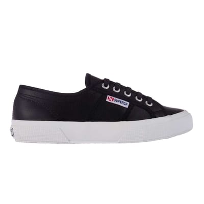 Superga Dames/Dames 2750 Nappaleer Trainers (Zwart, Wit)