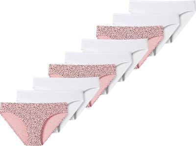 Schiesser Meisjes slip 9 pack Teens Girls 95/5 Cotton