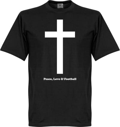 Peace, Love, Football T-shirt - M