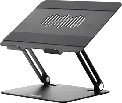 R2B Laptop standaard Verstelbaar en Opvouwbaar - 10 t/m 17 inch - Laptopstandaard - Laptop Stand - Laptopverhoger - Tablet Standaard - Laptoptafel - Zwart