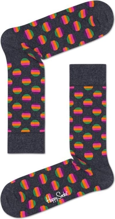Happy Socks Sunrise Dot Socks - unisex sokken - Unisex - Maat: 41 - 46