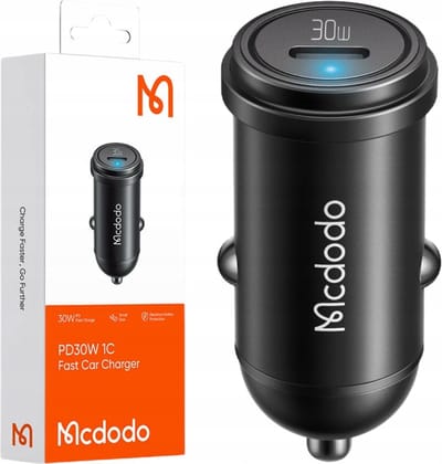 Mcdodo® Autolader - Oplader - Voor telefoon - 2x USB-A - 30W