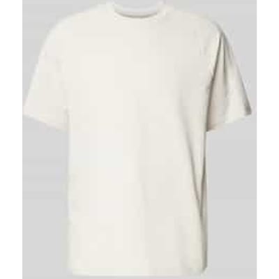 T-shirt met logostitching