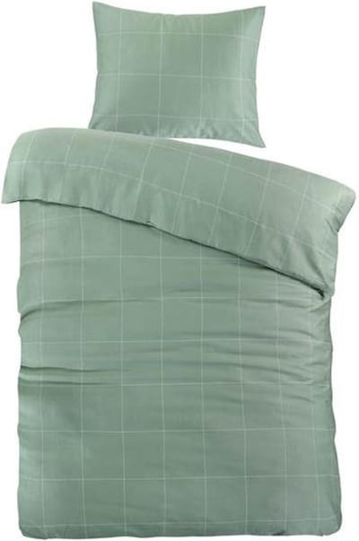 Papillon Cadiz Dekbedovertrek - Eenpersoons - 140x200/220 cm - Green