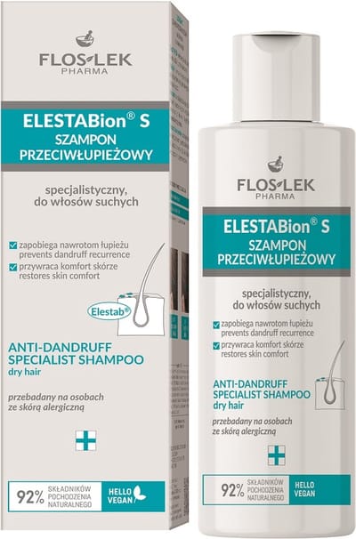 ELESTABion S gespecialiseerde anti-roos shampoo voor droog haar 150ml