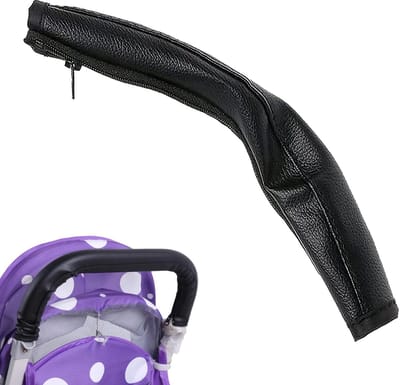 Store_7 - Greepafdekkingen kinderwagen - Stuurhoes buggy - Hoogwaardig leer - Waterdicht en slijtvast - Zweetabsorberend - Geschikt voor meeste kin...