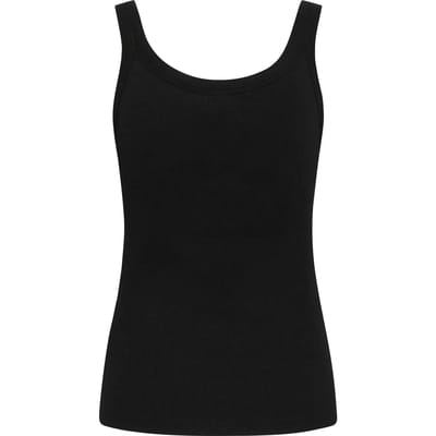 Damestanktop KAFFE Carna Eyelets
