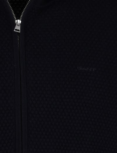 Gant vest donkerblauw