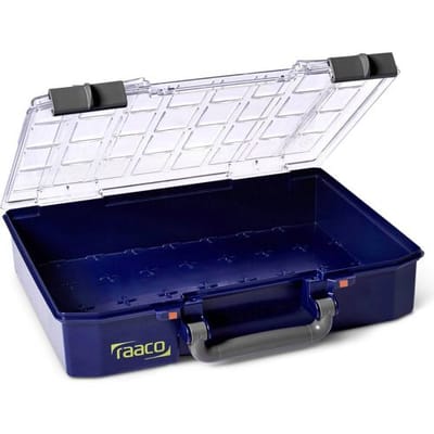 raaco CarryLite 80 4x8-0 Assortimentskoffer Aantal vakken: 0 Incl. handgreep Box Inhoud 1 stuk(s)