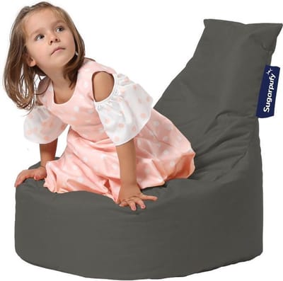 Xoft Living Gamer - Zitzak voor Kinderen - Waterafstotend - Ergonomisch - Antraciet