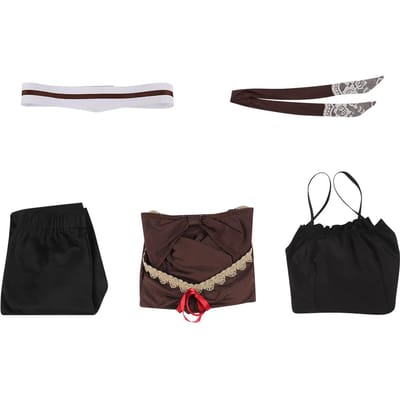 Fatal Frame Mio Amakura Cosplay Kostuum Spel Tweelingzus Outfit Halloween Carnavalfeest Kerstspel S black