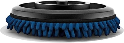 Opzetstuk Auto Bike - Wasborstel accessoire - Voertuigen reinigen - Microvezel klittenband - 1 stuk - Zwart