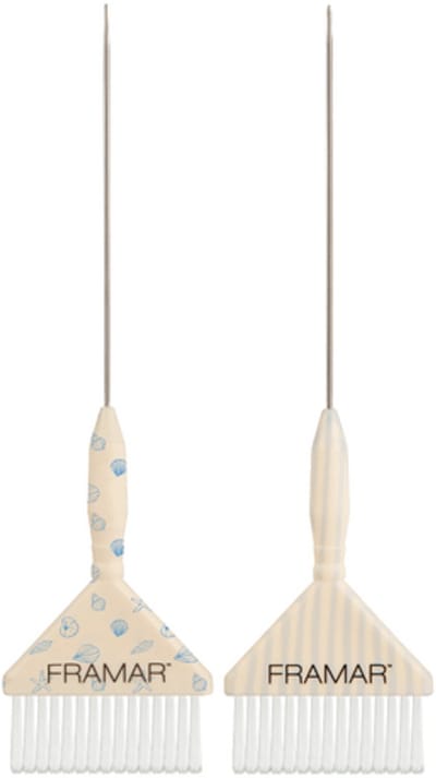Framar - Beach Bum - 2pc PinTail Big Daddy Color Brush Set