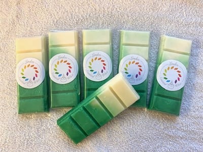 Waxmelts LILY OF THE VALLEY / LELIETJE VAN DALEN waxmelt bloemen geur - Linden - handgemaakt - 100% sojawax - aromatic - voor geurbrander - huisparfum -