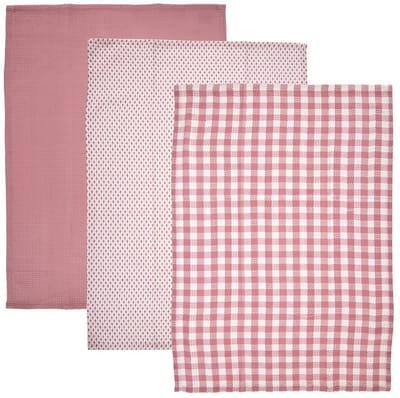 Orion - Keukendoeken - 100% Katoen - Absorberend - Decoratief - Drie Stuks
