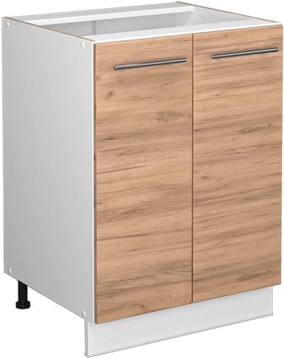 Moderne Keukenkast Onderkast 60 cm met Hoogglans Afwerking