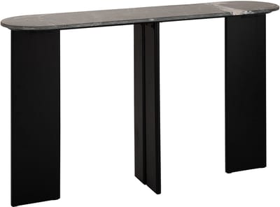 J-Line console Mathilder Marmer - steen - zwart